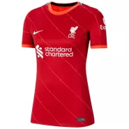 Women's Replica Nike Liverpool Home Soccer Jersey 2021/22 - soccerdealshop
