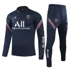 Kid's Jordan PSG Zipper Sweatshirt Kit(Top+Pants) 2021/22 - soccerdealshop