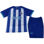 Kid's NewBalance FC Porto Home Soccer Jersey Kit(Jersey+Shorts) 2021/22 - soccerdealshop
