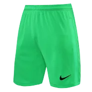 Replica Nike Liverpool Goalkeeper Soccer Shorts 2021/22 - Green - soccerdealshop