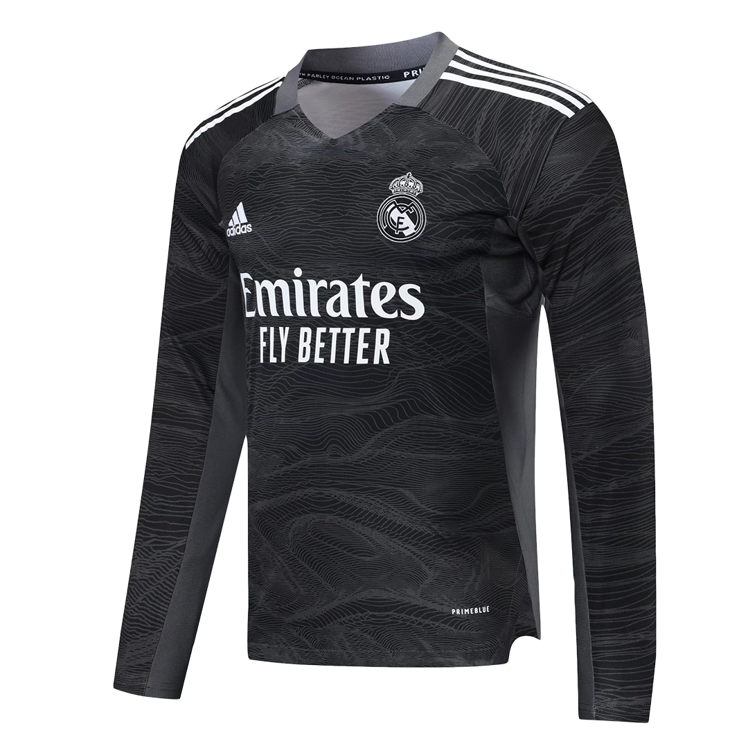 Real Madrid Goalkeeper Long Sleeve Soccer Jersey 2021/22