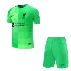 Nike Liverpool Goalkeeper Soccer Jersey Kit(Jersey+Shorts) 2021/22 - soccerdealshop