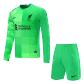 Nike Liverpool Goalkeeper Soccer Jersey Kit(Jersey+Shorts) 2021/22 - soccerdealshop