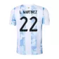 L. MARTINEZ #22 Argentina Home Soccer Jersey 2021 - soccerdeal