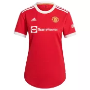 Women's Replica Adidas Manchester United Home Soccer Jersey 2021/22 - soccerdealshop