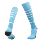 Kid's Puma Manchester City Home Soccer Socks 2021/22 - soccerdealshop