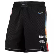 Brooklyn Nets 2020/21 Swingman NBA Shorts - City Edition - soccerdeal