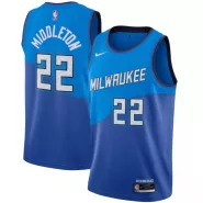Milwaukee Bucks Khris Middleton #22 2020/21 Swingman NBA Jersey - City Edition - soccerdeal