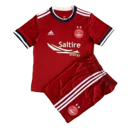 Kid's Adidas Aberdeen Home Soccer Jersey Kit(Jersey+Shorts) 2021/22 - soccerdealshop
