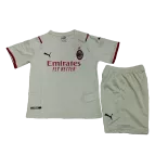 Kid's Puma AC Milan Away Soccer Jersey Kit(Jersey+Shorts) 2021/22 - soccerdealshop