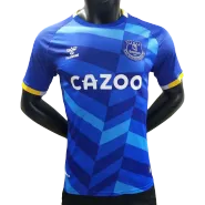 Authentic Hummel Everton Home Soccer Jersey 2021/22 - soccerdealshop