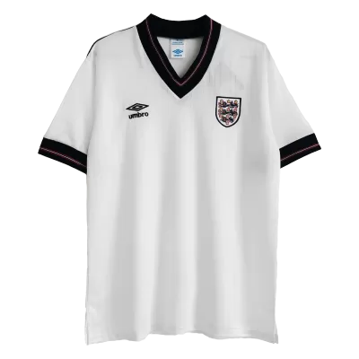 Retro 1984/87 England Home Soccer Jersey - Soccerdeal