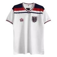 Retro 1982 England Home Soccer Jersey - soccerdeal