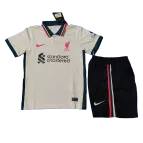 Kid's Nike Liverpool Away Soccer Jersey Kit(Jersey+Shorts) 2021/22 - soccerdealshop