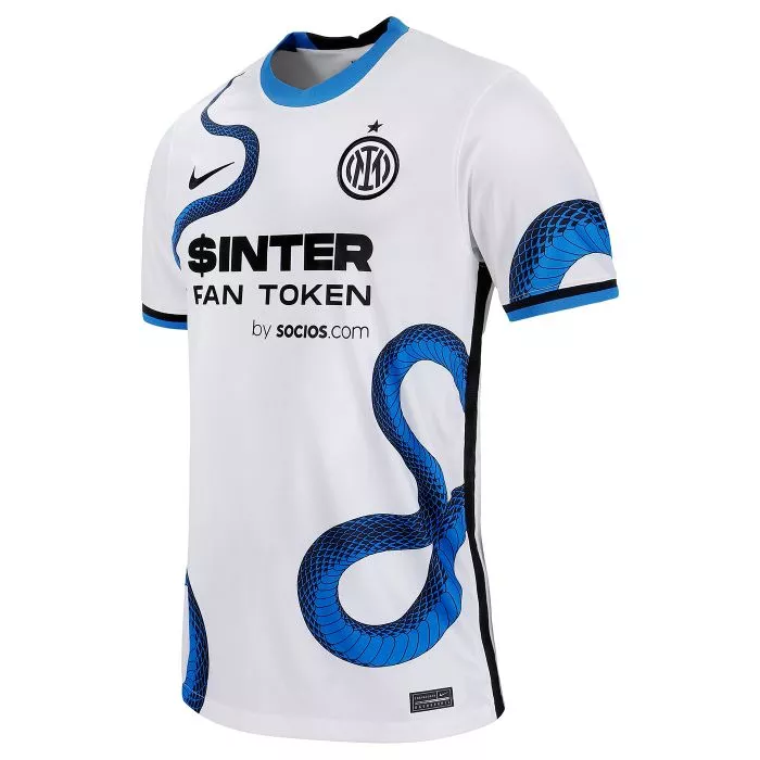 Authentic Nike Inter Milan Away Soccer Jersey 2021/22 - soccerdealshop
