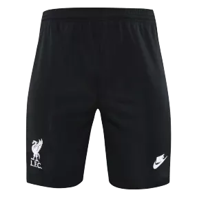 Liverpool Goalkeeper Soccer Shorts 2021/22 - Black - soccerdeal