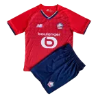 Kid's NewBalance Lille OSC Home Soccer Jersey Kit(Jersey+Shorts) 2021/22 - soccerdealshop