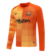 Replica Nike Barcelona Goalkeeper Long Sleeve Soccer Jersey 2021/22 - soccerdealshop