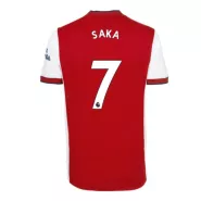 Replica Adidas SAKA #7 Arsenal Home Soccer Jersey 2021/22 - soccerdealshop