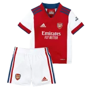 Kid's Adidas Arsenal Home Soccer Jersey Kit(Jersey+Shorts) 2021/22 - soccerdealshop