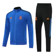 Adidas Real Madrid Training Jacket Kit（Jacket+Pants) 2021/22 - Blue - soccerdealshop