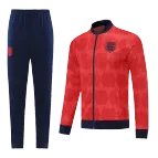 England Training Jacket Kit（Jacket+Pants) 2021/22 - Red - soccerdealshop