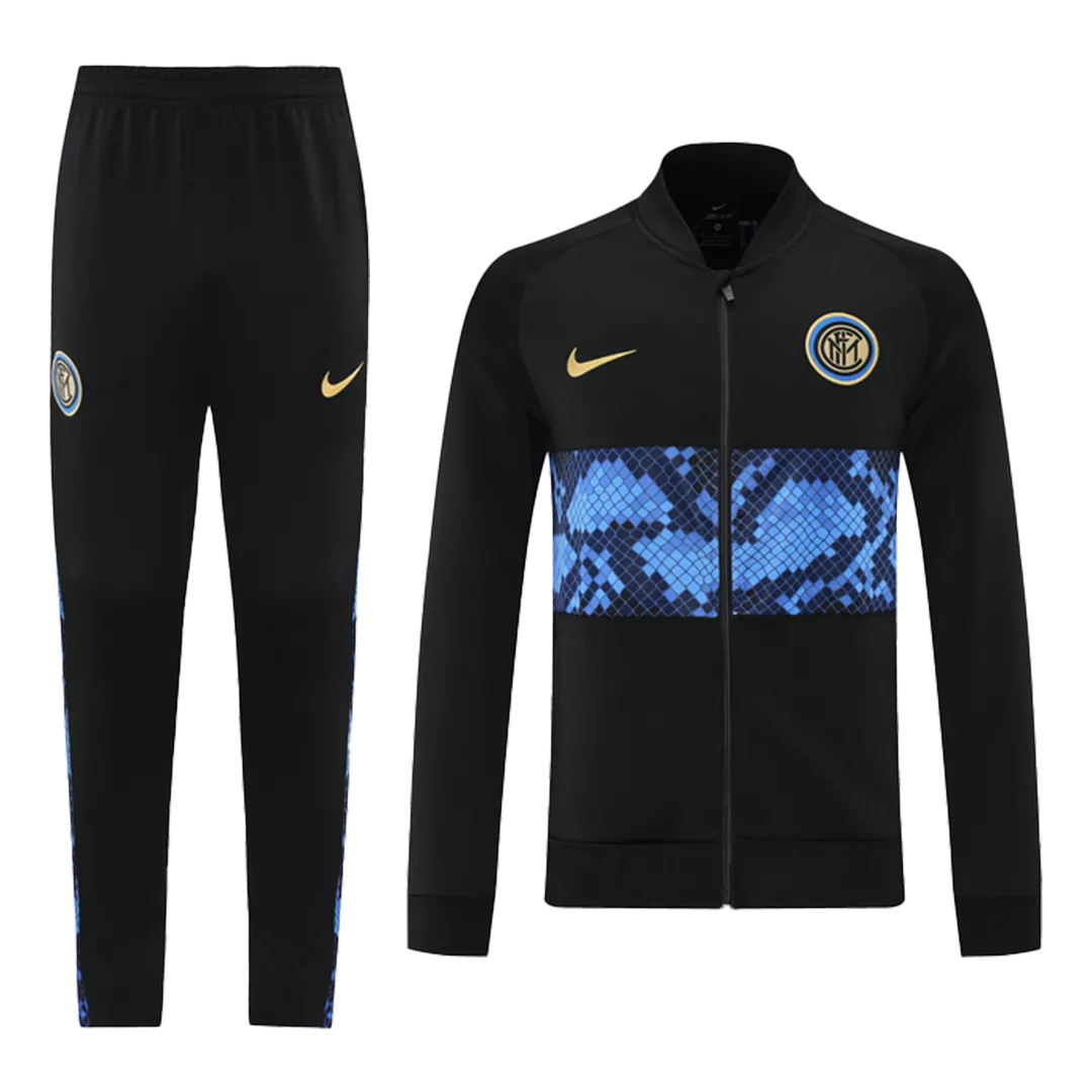 look in acre Alarming Nike Inter Milan Training Jacket Kit（Jacket+Pants) 2021/22 - Black&Blue