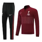 Nike Liverpool Training Jacket Kit（Jacket+Pants)2021/22 - Purplish Red - soccerdealshop