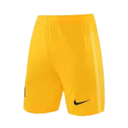 Nike Liverpool Goalkeeper Soccer Shorts 2021/22 - Yellow - soccerdealshop