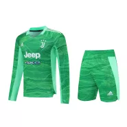 Adidas Juventus Goalkeeper Long Sleeve Soccer Jersey Kit (Jersey+Shorts) 2021/22 - soccerdealshop