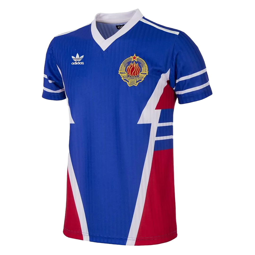 Retro 1990 Yugoslavia Home Soccer Jersey