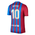 Replica Nike MESSI #10 Barcelona Home Soccer Jersey 2021/22 - soccerdealshop