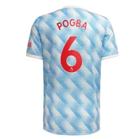 POGBA #6 Manchester United Away Soccer Jersey 2021/22 - soccerdeal