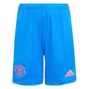 Adidas Manchester United Away Soccer Shorts 2021/22 - soccerdealshop