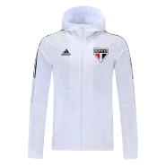 Adidas Sao Paulo FC Windbreaker Hoodie Jacket 2021/22 - soccerdealshop
