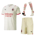 Puma AC Milan Away Soccer Jersey Kit(Jersey+Shorts+Socks) 2021/22 - soccerdealshop