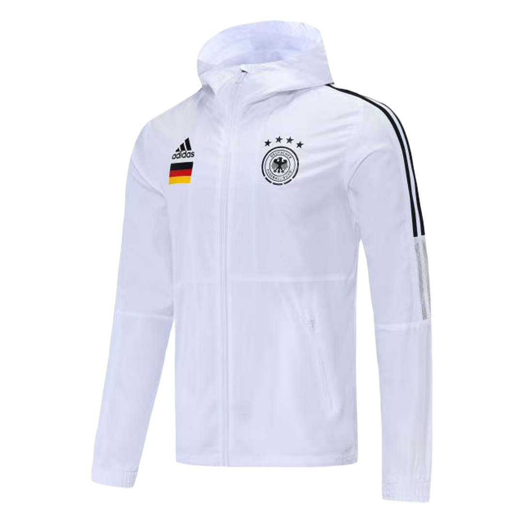 Germany Windbreaker Hoodie Jacket 2021/22 - soccerdeal