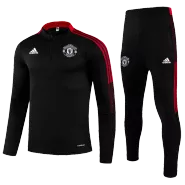 Adidas Manchester United Zipper Sweatshirt Kit(Top+Pants) 2021/22 - soccerdealshop