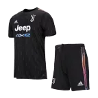 Adidas Juventus Away Soccer Jersey Kit(Jersey+Shorts) 2021/22 - soccerdealshop