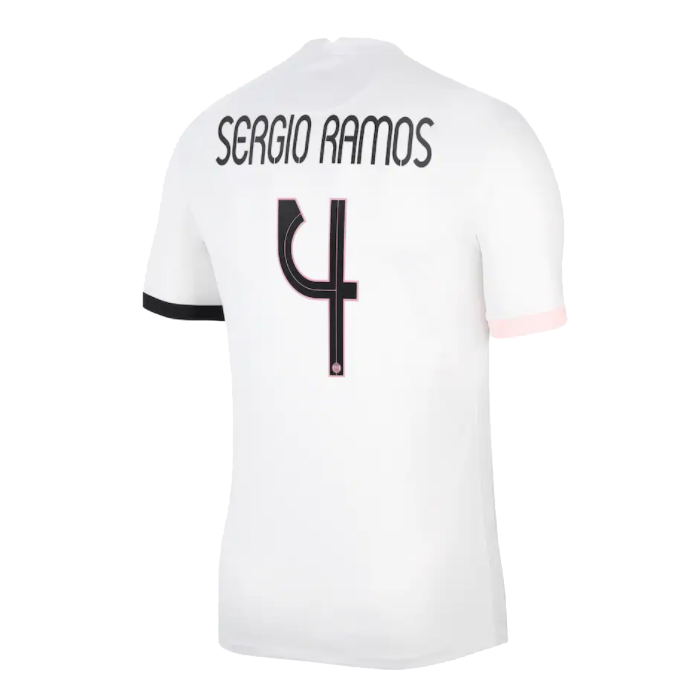 Buy Official PSG 2021-2022 Away Shirt (SERGIO RAMOS 4)