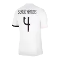 Replica Nike SERGIO RAMOS #4 PSG Away Soccer Jersey 2021/22 - UCL Edition - soccerdealshop