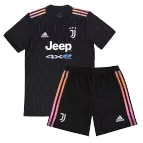 Kid's Adidas Juventus Away Soccer Jersey Kit(Jersey+Shorts) 2021/22 - soccerdealshop