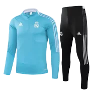 Adidas Real Madrid Zipper Sweatshirt Kit(Top+Pants) 2021/22 - soccerdealshop