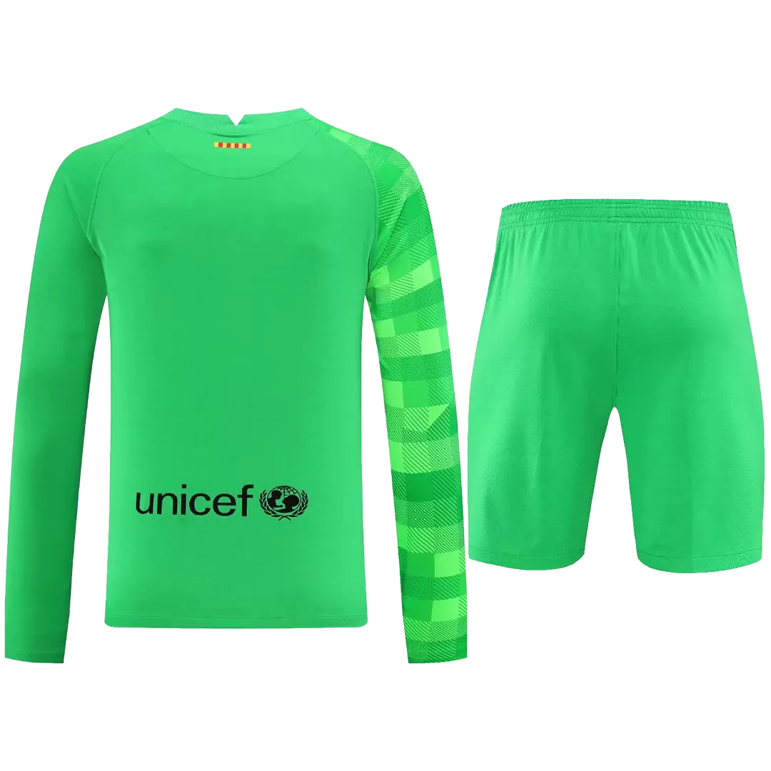 Barcelona Goalkeeper Jersey Kit 2021/22 - Long Sleeve