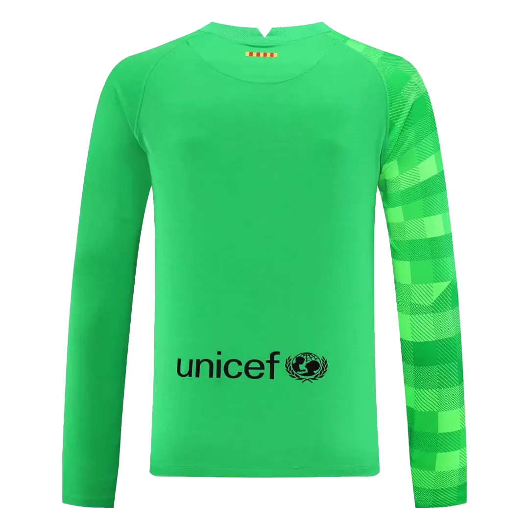 Barcelona Goalkeeper Jersey Kit 2021/22 - Long Sleeve