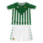 Kid's Kappa Real Betis Home Soccer Jersey Kit(Jersey+Shorts) 2021/22 - soccerdealshop