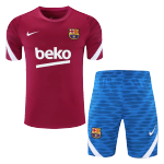 Nike Barcelona Training Soccer Jersey Kit (Jersey+Shorts) 2021/22