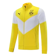 Puma Borussia Dortmund Training Jacket 2021/22 - Yellow&White - soccerdealshop