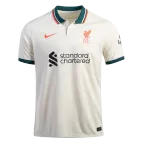 Replica Nike Liverpool Away Soccer Jersey 2021/22 - soccerdealshop