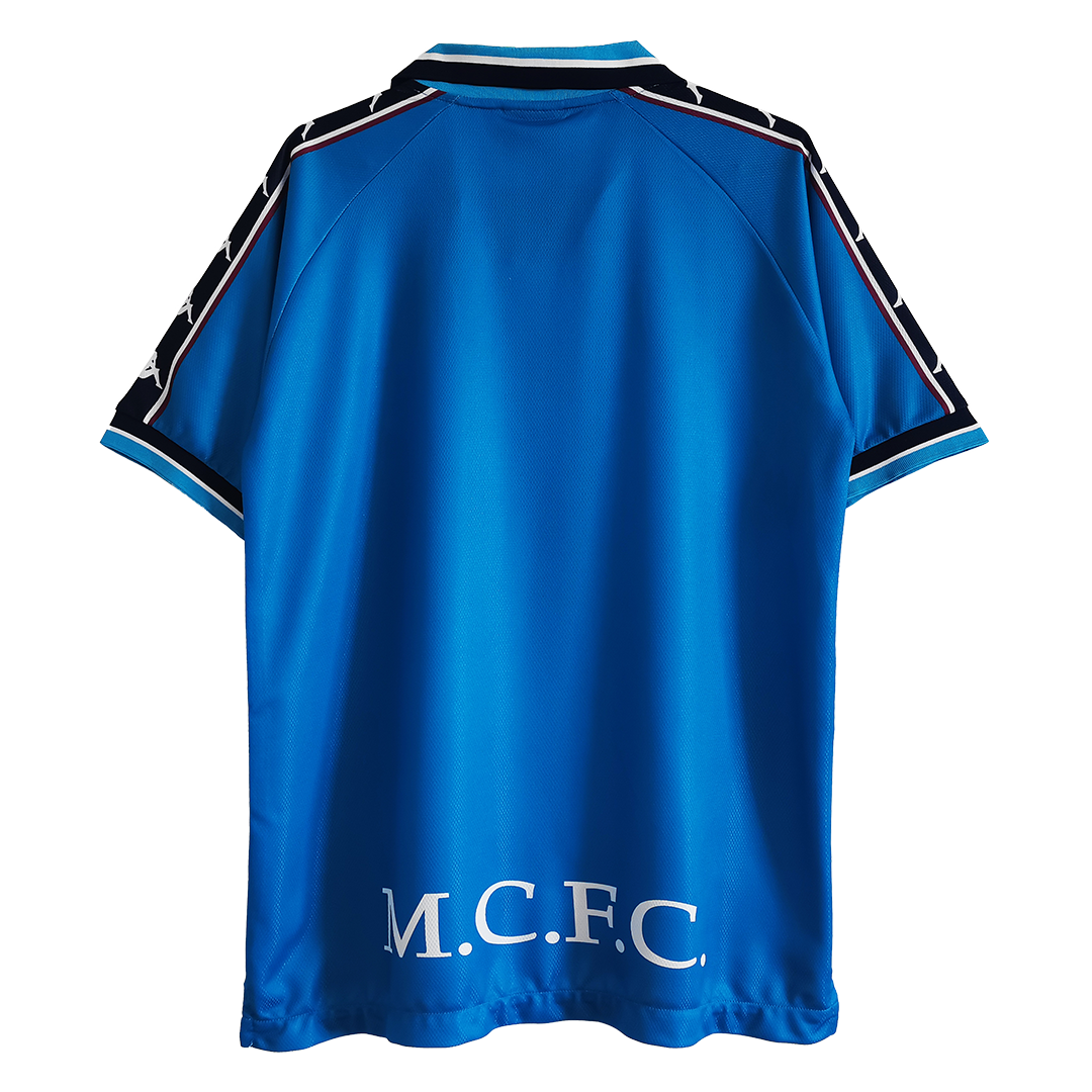 Retro 1997/99 Manchester City Home Soccer Jersey - soccerdeal